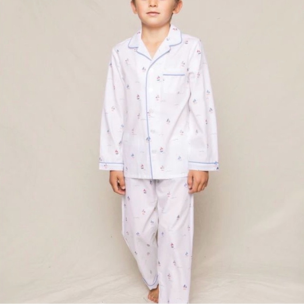 Petite Plume boys sailboat “ Bateau” pajamas - NEW!!